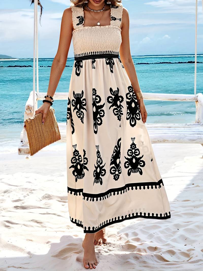 LIVY Desert Breeze Lightweight Maxi Dress Summer Fashion