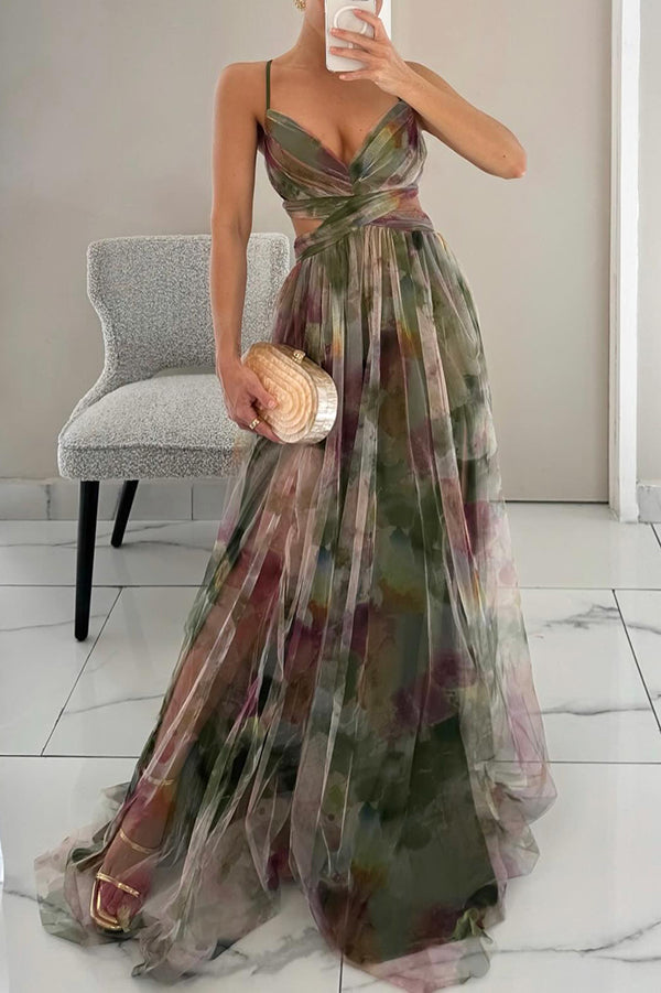 Fiona Elegant Lightweight Breathable Mesh Dress for Summer and Autumn