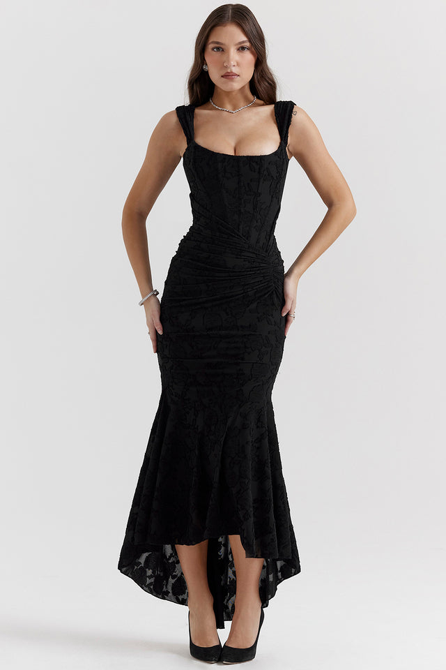 Sienna Elegant Waist Dress – Timeless Sophistication for Autumn