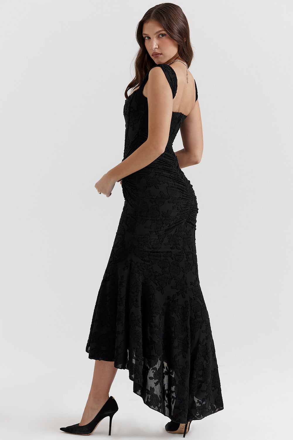 Sienna Elegant Waist Dress – Timeless Sophistication for Autumn