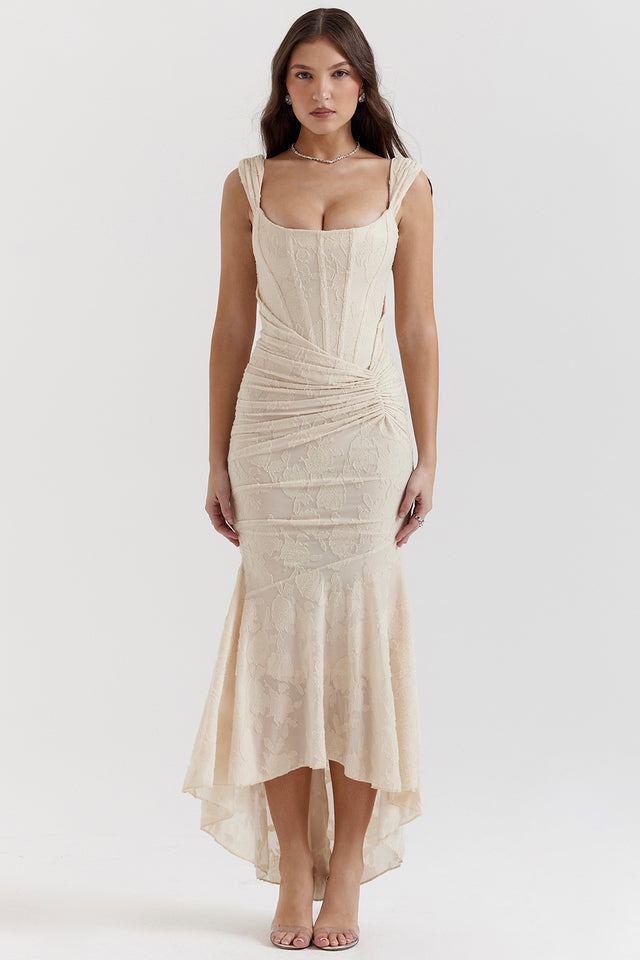 Sienna Elegant Waist Dress – Timeless Sophistication for Autumn