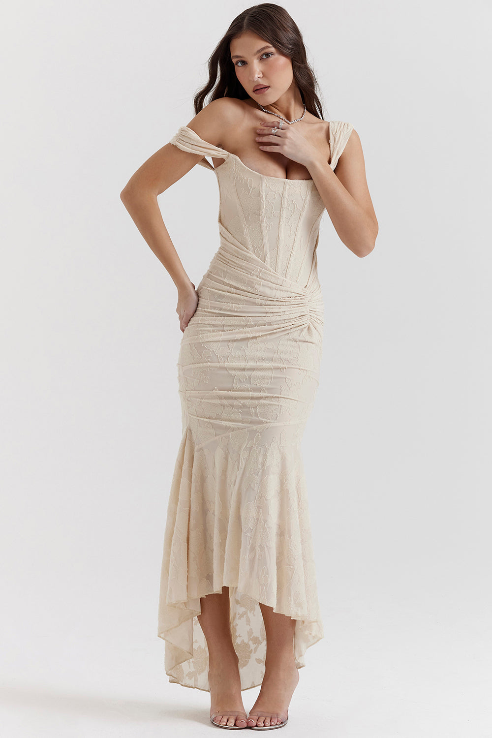 Sienna Elegant Waist Dress – Timeless Sophistication for Autumn