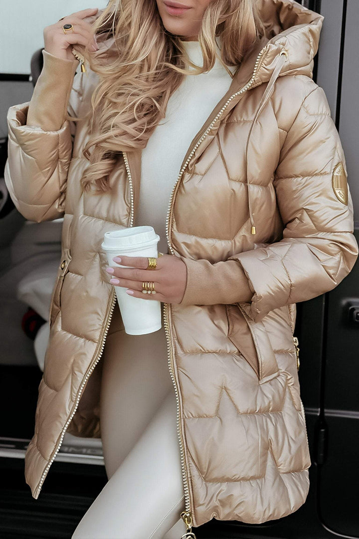 Astrid Autumn Cotton Jacket with Comfort, Warmth & Hood for Fall Season