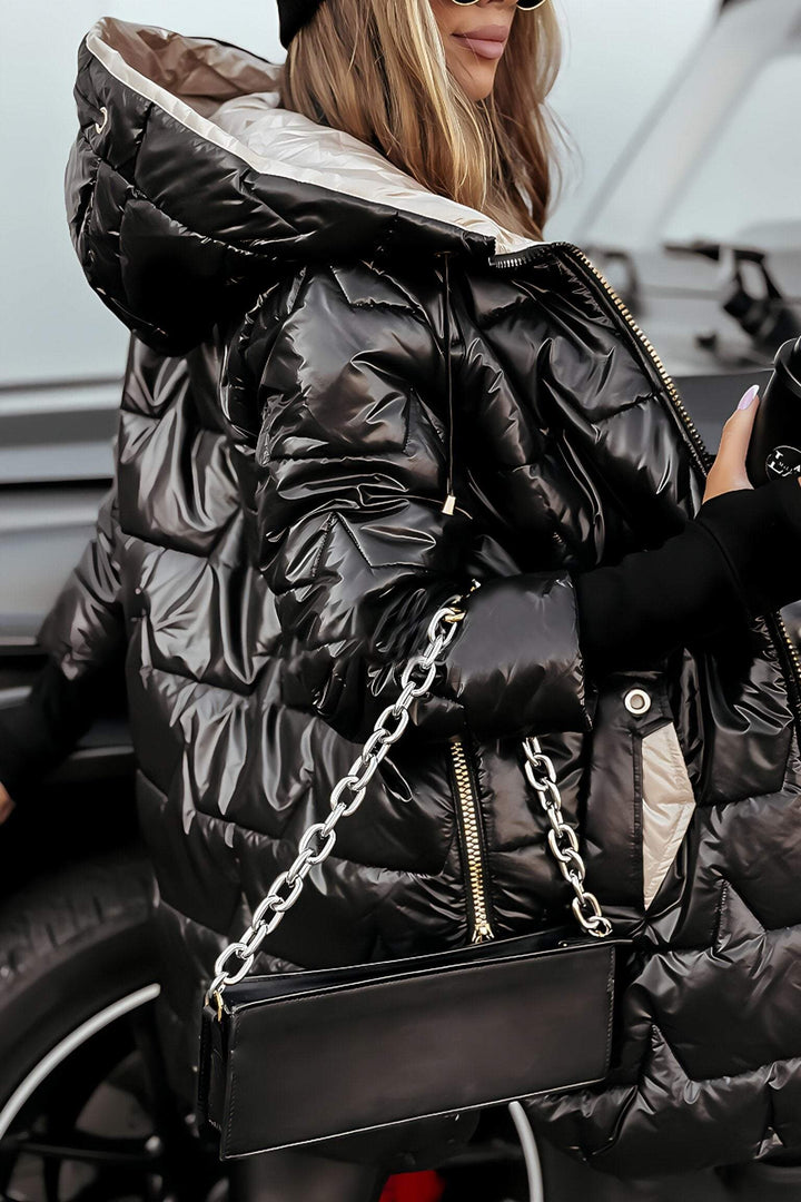 Astrid Autumn Cotton Jacket with Comfort, Warmth & Hood for Fall Season