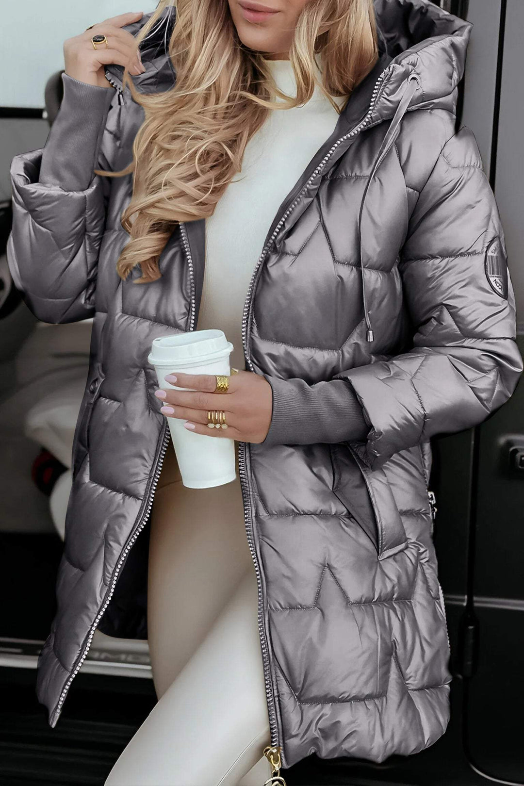 Astrid Autumn Cotton Jacket with Comfort, Warmth & Hood for Fall Season