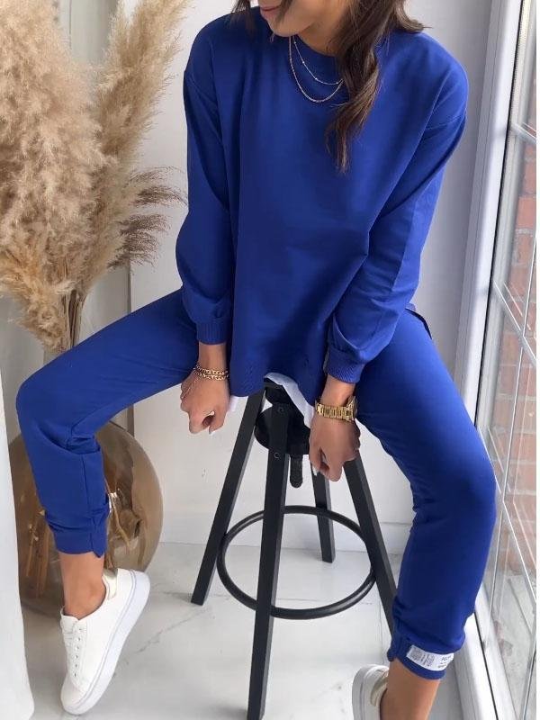 Donna Comfortable Loungewear Set for Autumn and Summer