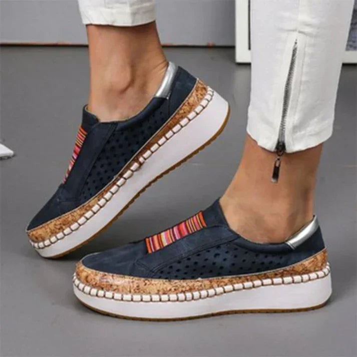 Zoey Comfortable Casual Slip-On Sneakers for Autumn and Summer
