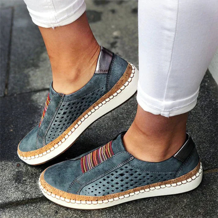 Zoey Comfortable Casual Slip-On Sneakers for Autumn and Summer