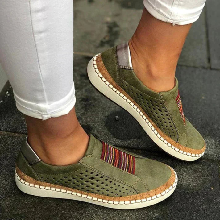 Zoey Comfortable Casual Slip-On Sneakers for Autumn and Summer