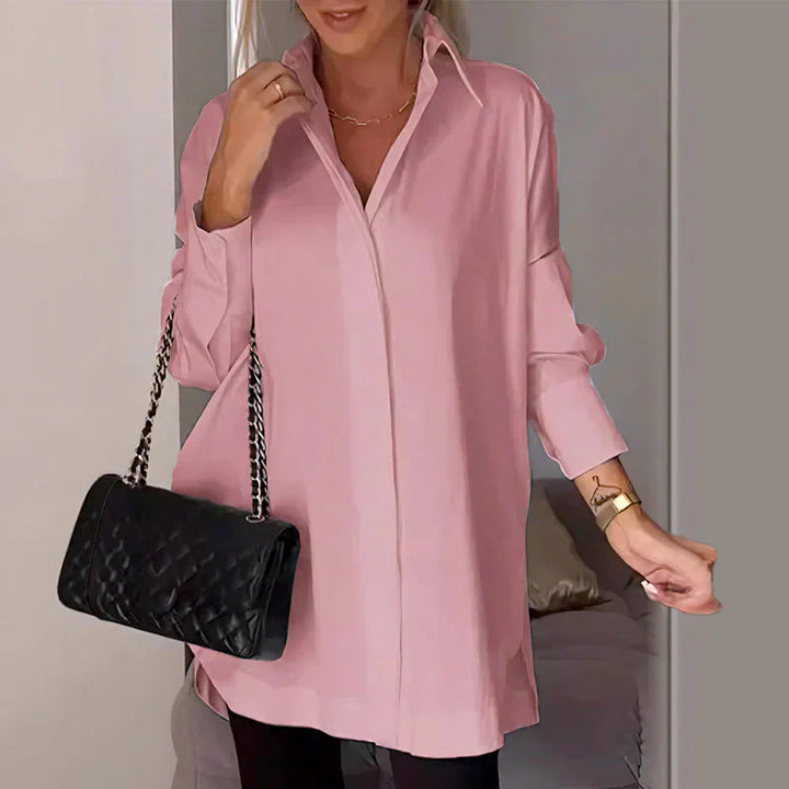 Nicky Stylish Loose-Fit Shirt Comfortable Design for Autumn and Summer