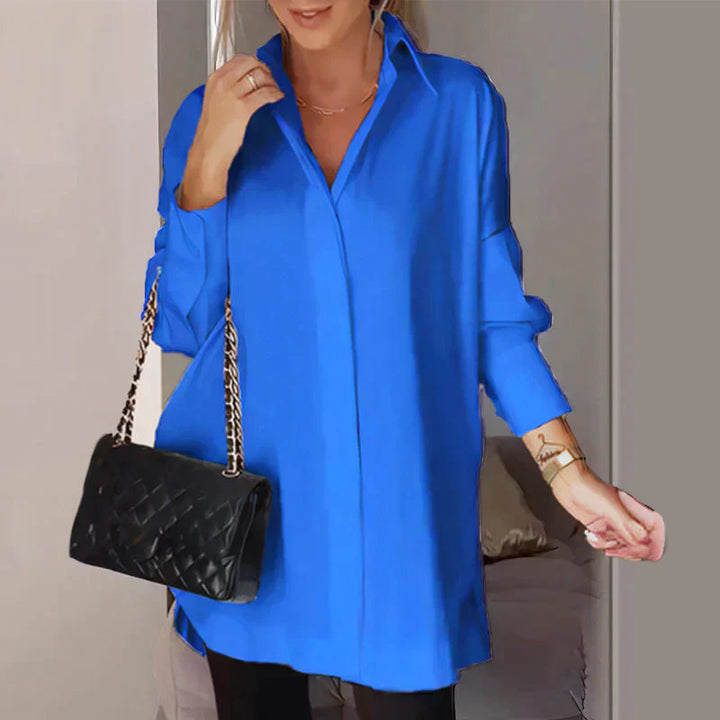 Nicky Stylish Loose-Fit Shirt Comfortable Design for Autumn and Summer