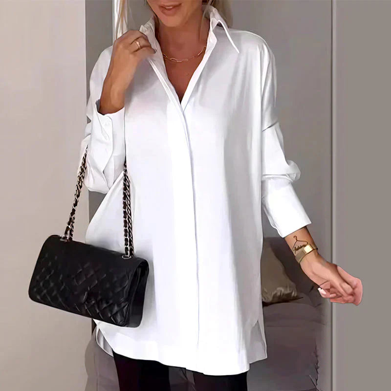 Nicky Stylish Loose-Fit Shirt Comfortable Design for Autumn and Summer