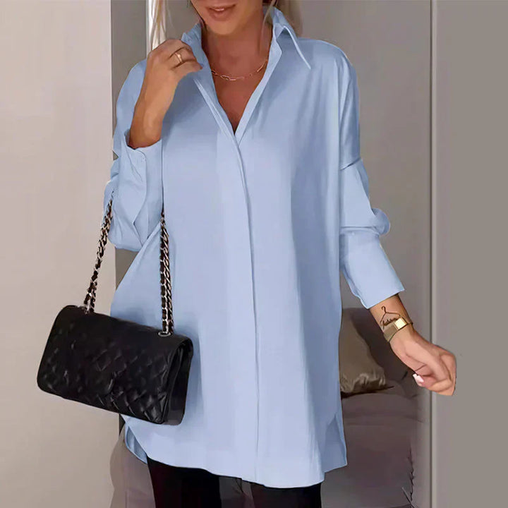 Nicky Stylish Loose-Fit Shirt Comfortable Design for Autumn and Summer