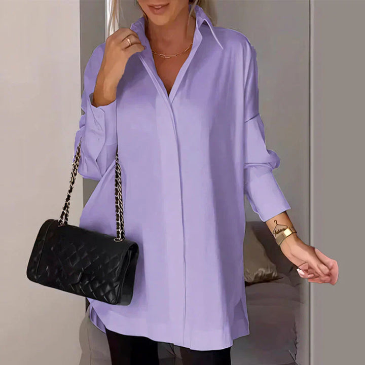 Nicky Stylish Loose-Fit Shirt Comfortable Design for Autumn and Summer